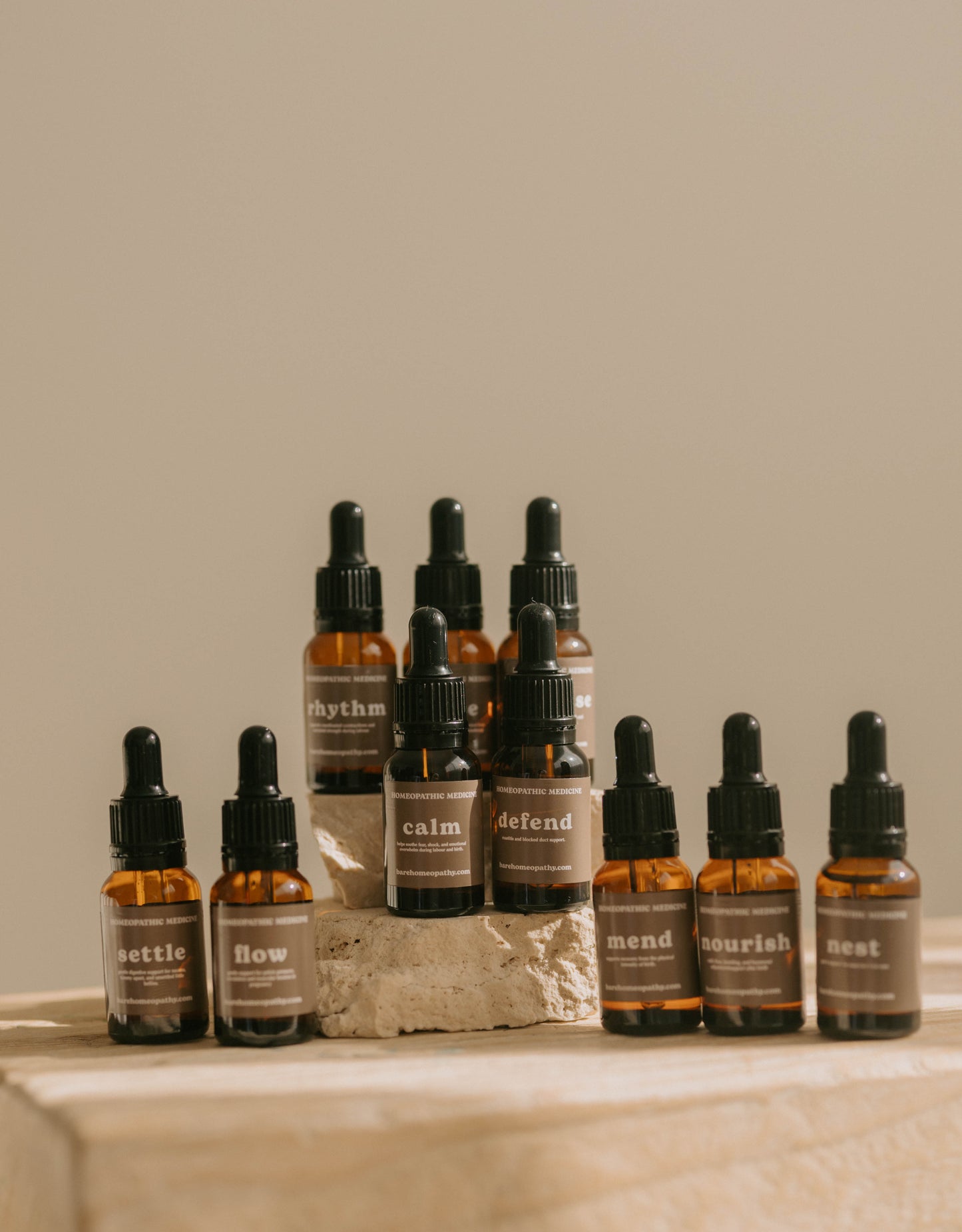 Bare Birth Homeopathic Kit