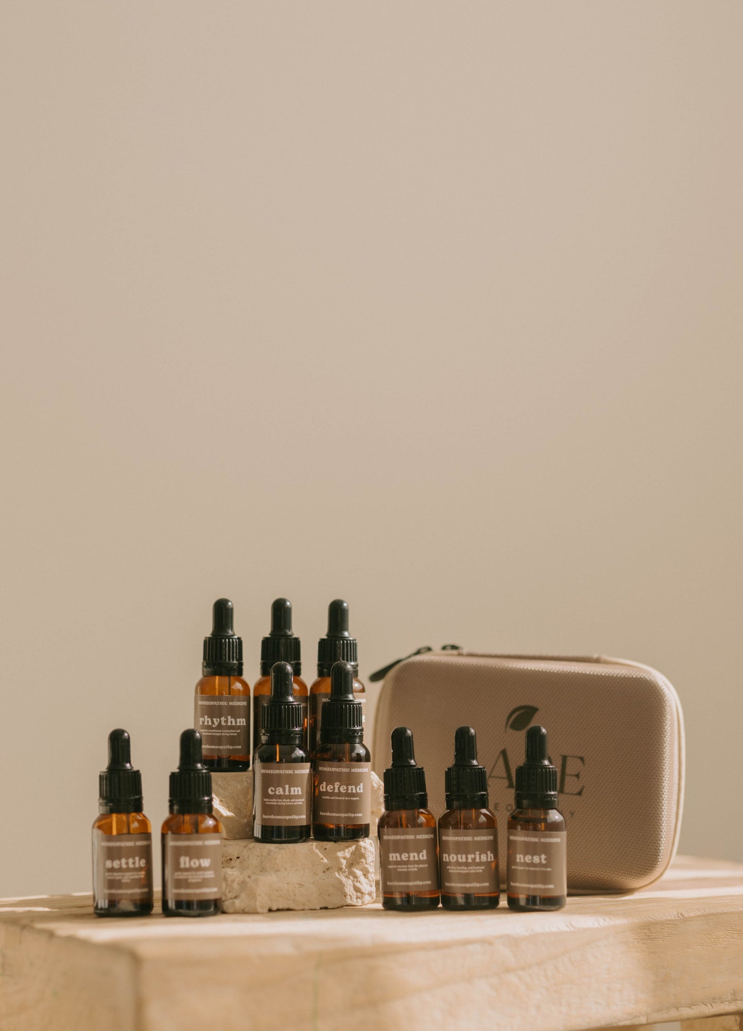 Bare Birth Homeopathic Kit