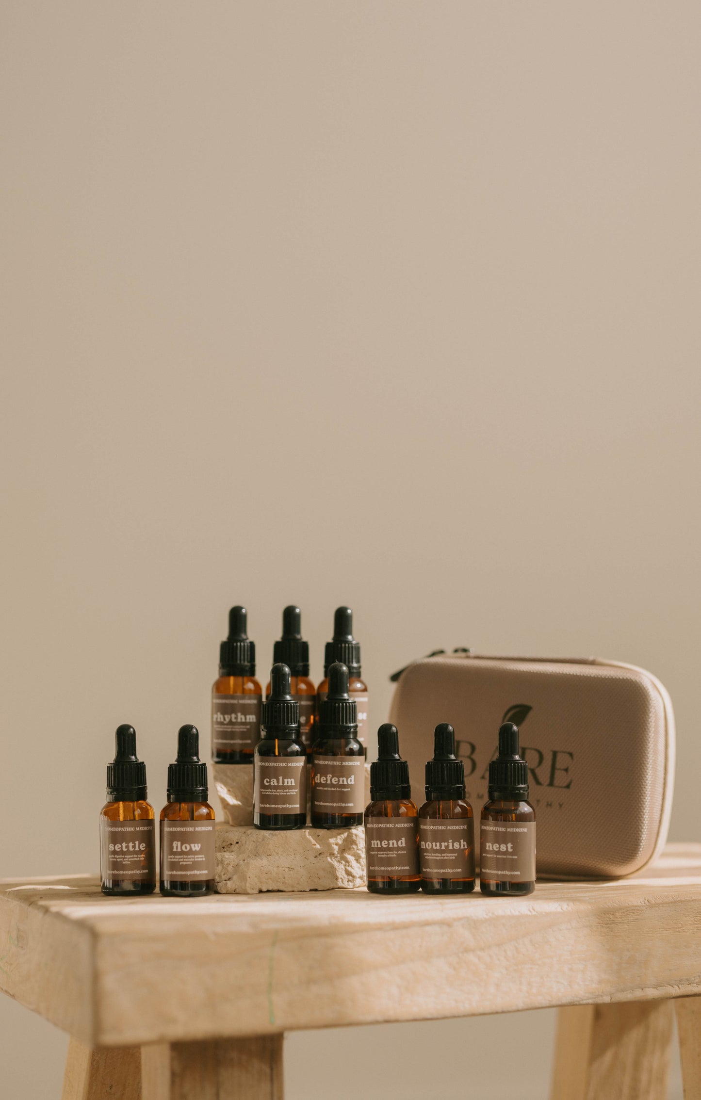 Bare Birth Homeopathic Kit