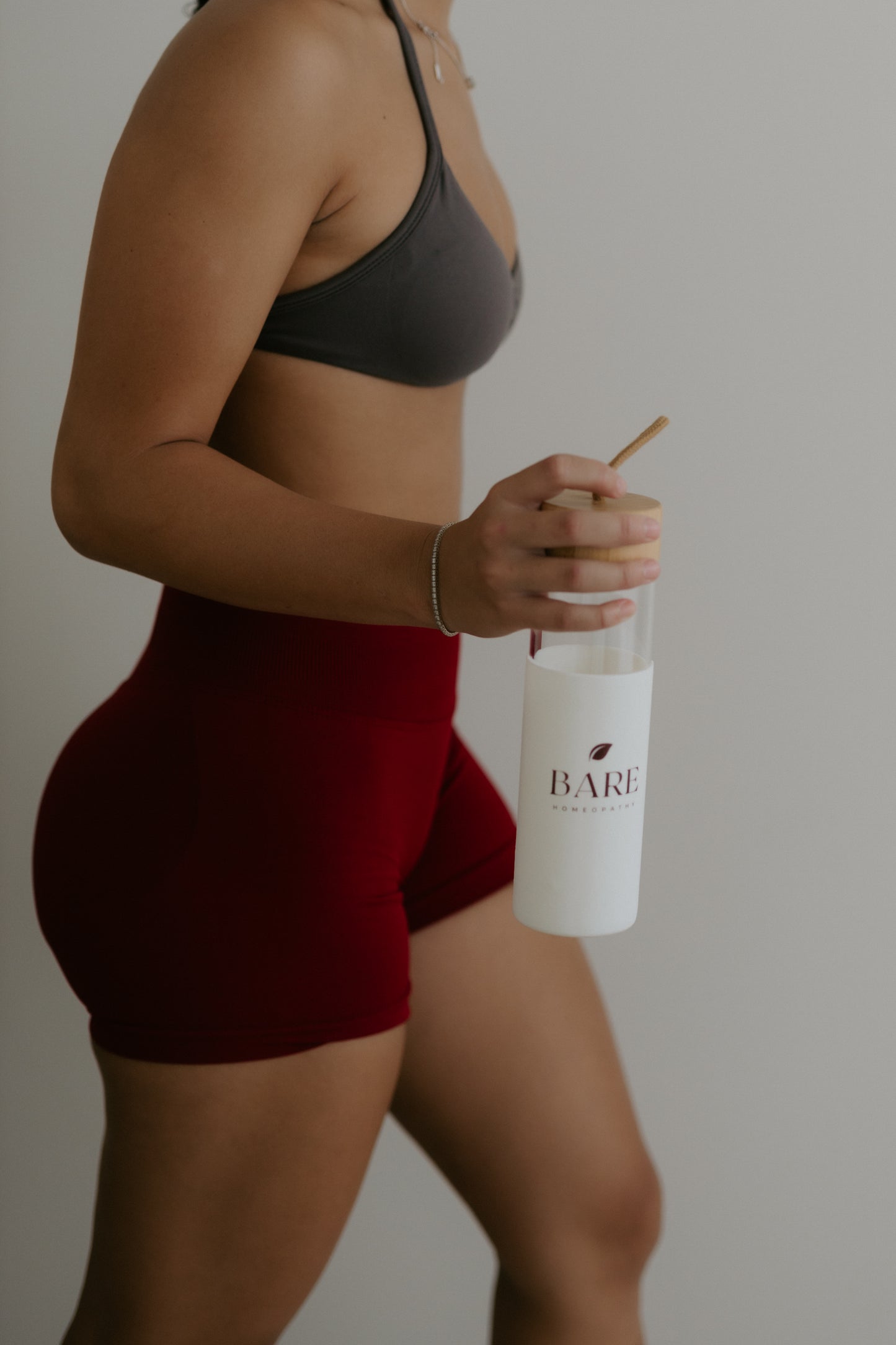 Bare Glass Drink Bottle 500ml